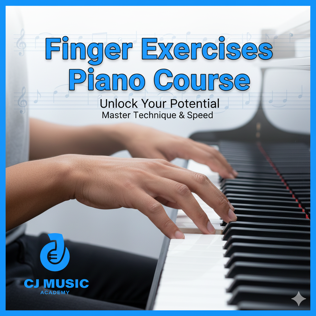 Finger exercises piano course